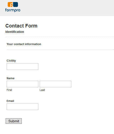 Contact Form