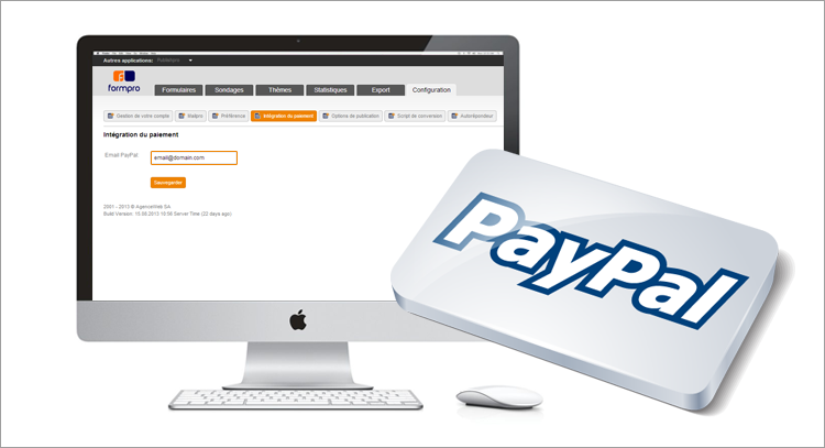 Collect credit card payments via Paypal with Formpro